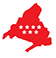 Mapa antenistas en Navalcarnero